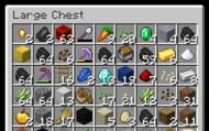 A double chest's inventory in-game. (Image via Minecraft)